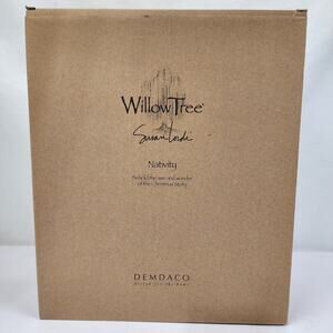 Willow Tree Nativity Mary Joseph Jesus Sheppard and Animals - NIB Sealed